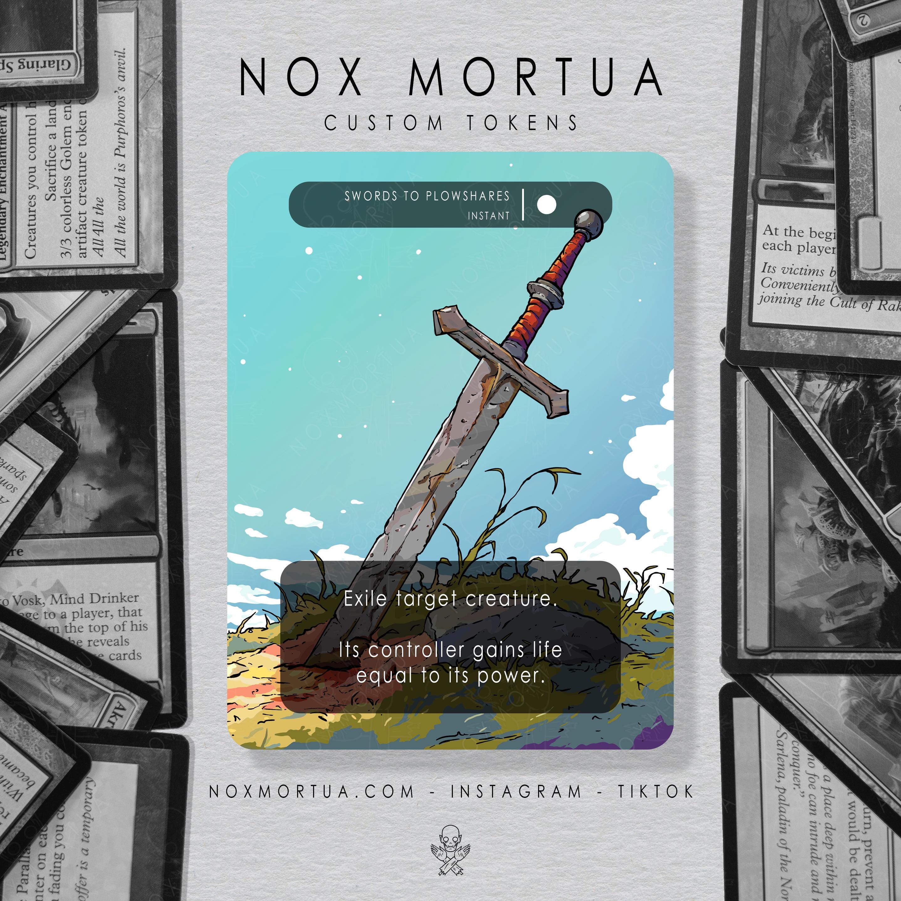 マジック：ザ・ギャザリングの「剣を鍬に」 - Etsy 日本