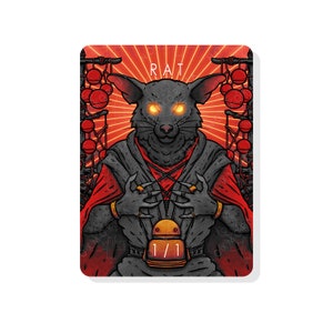 1/1 Rat Token for Magic The Gathering