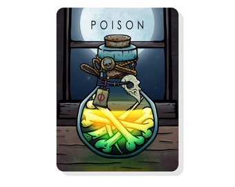 Poison Token for Magic The Gathering