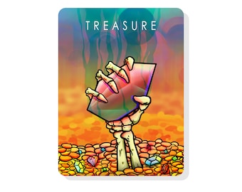 Treasure Token for Magic The Gathering