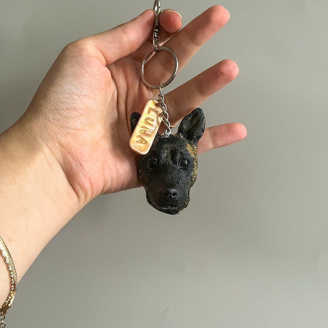 Pet Figure Keychains Custom Gift Keychain Personalized Pet Etsy Australia