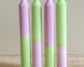 Dip Dye Taper Candles | Cheap Housewarming Gifts | Mothers Day Gift | Gifts for Candle Lovers