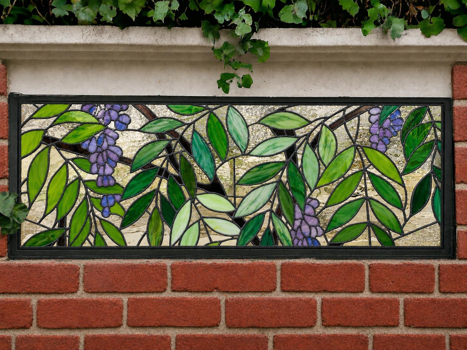 Transom Tile Create a Custom Stained Glass Transom - Etsy
