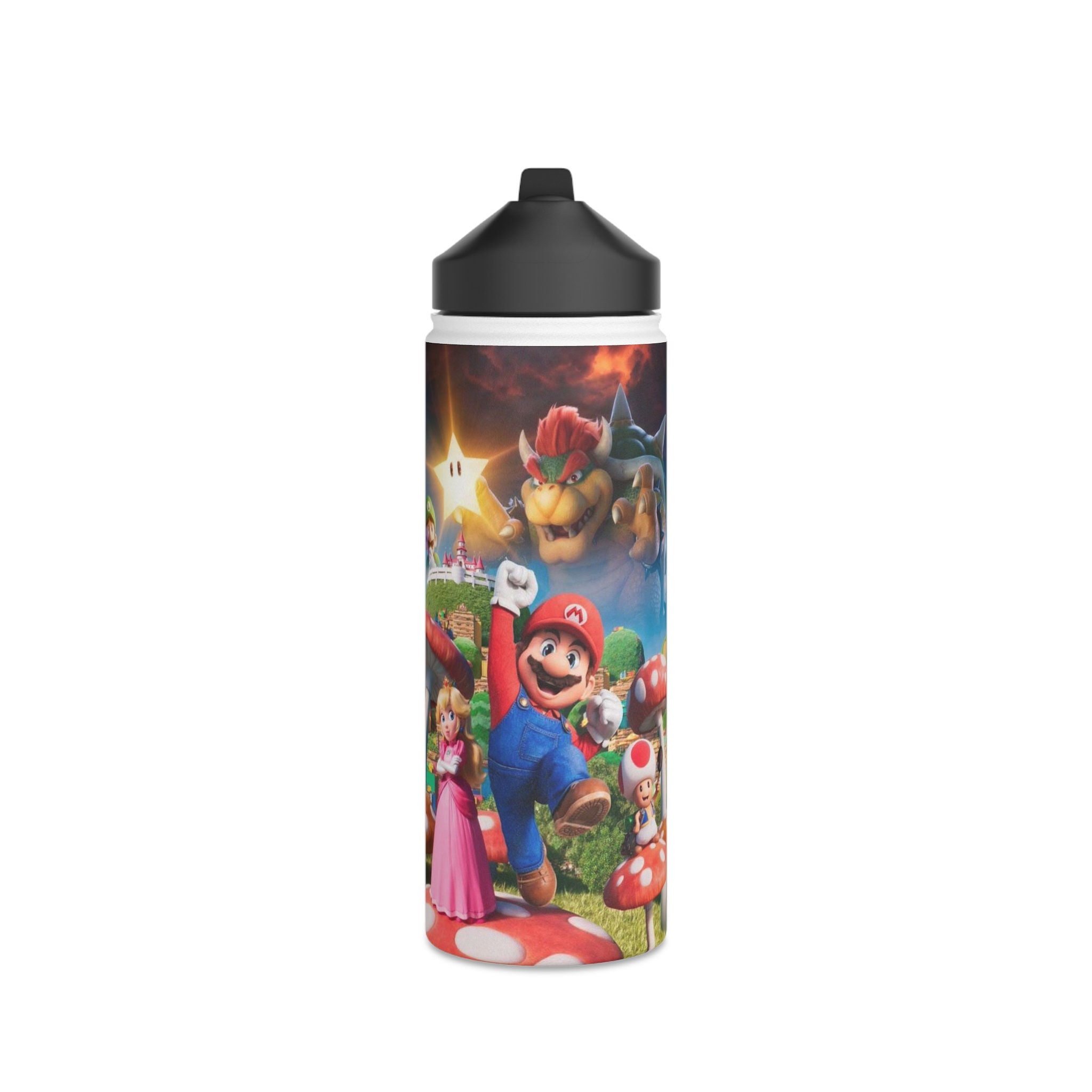 Mario Stainless Steel Water Bottle 