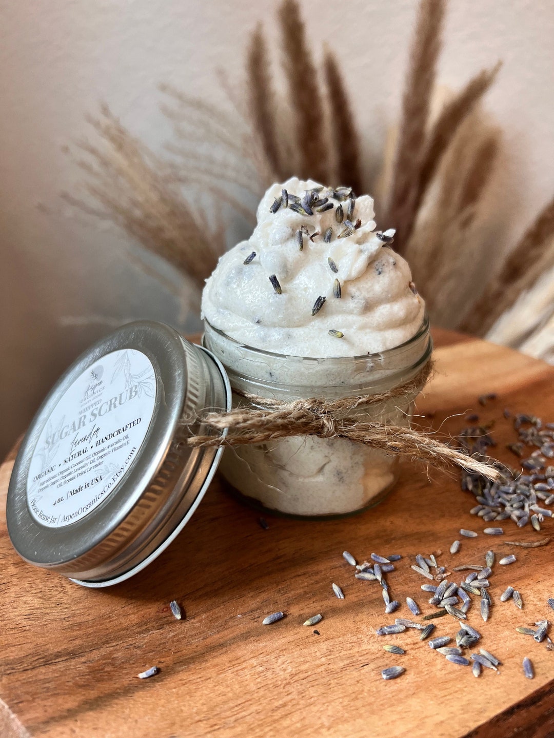 Organic Whipped Belly Sugar Scrub Natural Sugar Scrub Etsy