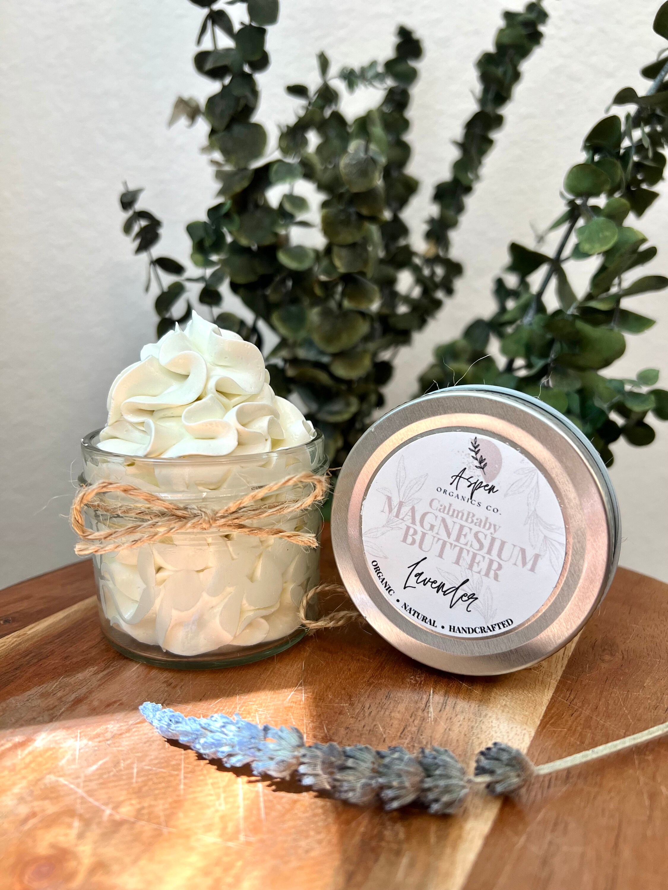 Organic Calmbaby Magnesium Butter Whipped Magnesium Lotion for Babies