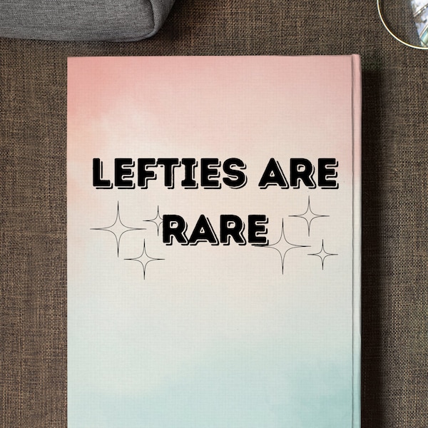 Left Handed Journal Etsy