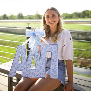 Door Hanger- Sorority: Alpha Delta Pi