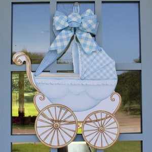 Door Hanger- Sweet Baby Boy (Birth Announcement, Hospital Door Hanger, Baby Shower, Celebrate, Gift)