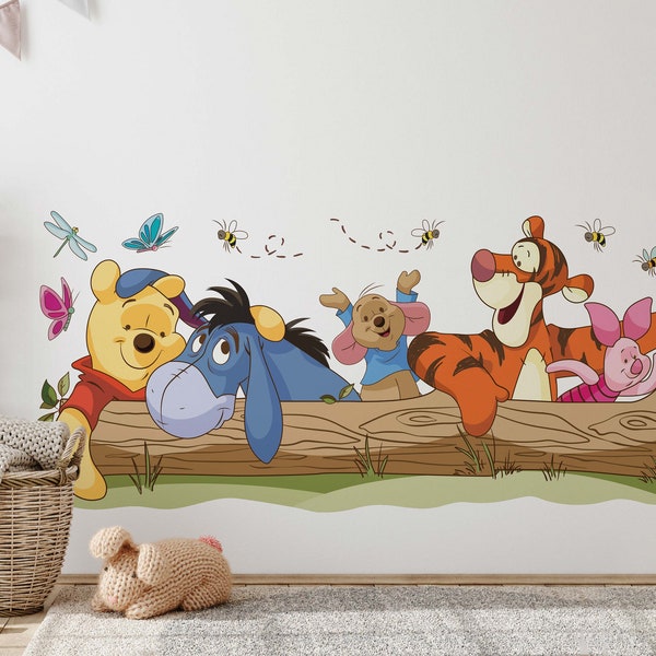 Winnie the Pooh Wall Decal Etsy