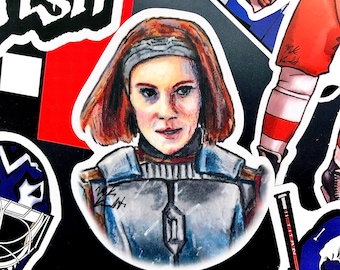 Adesivo in vinile Bo Katan Kryze - The Mandalorian