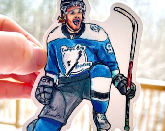 Mikhail Sergachev Tampa Bay Florida Hockey Vinyl Sticker - Sports Fan Collectible