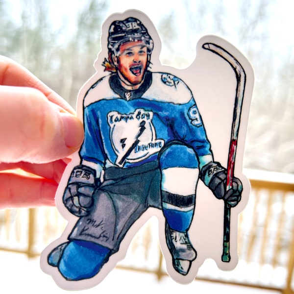 Mikhail Sergachev Tampa Bay Florida Hockey Vinyl Sticker - Sports Fan Collectible