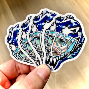 Felix Potvin Toronto Hockey Goalie Vinyl Sticker - Great Gift for Hockey Enthusiasts!