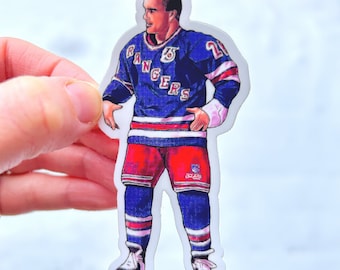 Tie Domi: New York Hockey Enforcer Vinyl Sticker - Show your love for the Heavyweight Champion!