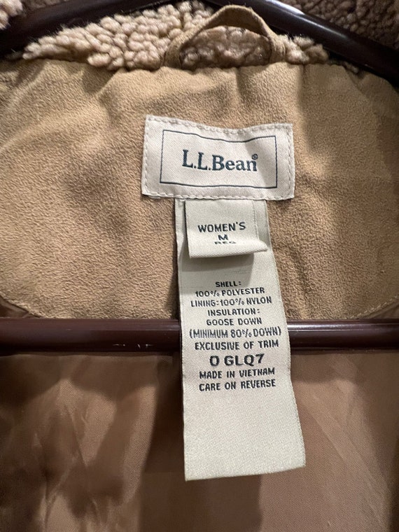 L.L Bean goose down long jacket - image 3