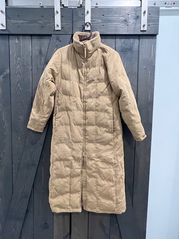 L.L Bean goose down long jacket - image 1