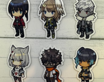 XC3 Chibi Stickers - Vinyl Die-Cut Stickers - Xenoblade Chronicles 3