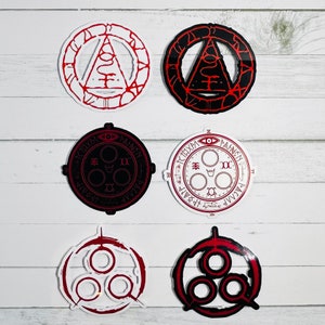 Silent Hill - Vinyl Die-Cut Stickers - Silent Hill Symbols