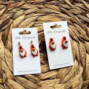 Baltimore Orioles Gnome Earrings