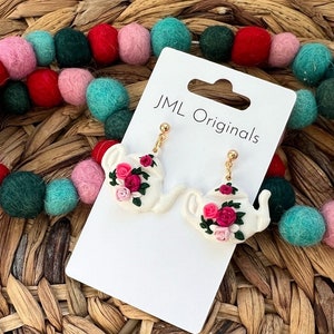 Teapot Earrings