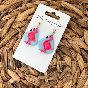Flamingo Ohrringe