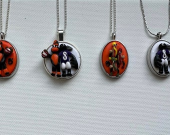 Baltimore Ravens/Orioles Necklaces
