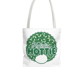 Bolsa de tela holística Hottie / Bolsa de bienestar de lona afro natural