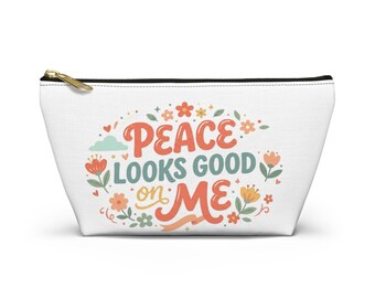 Bolsa de accesorios Peace Looks Good On Me