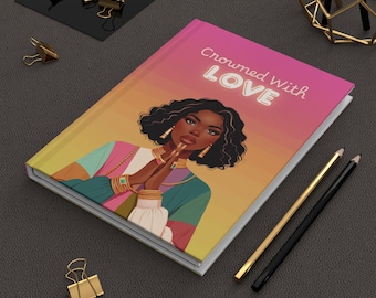 Diario Coronada de Amor / Diario Cristiano de Oración para Mujeres Negras / Regalo de Fe