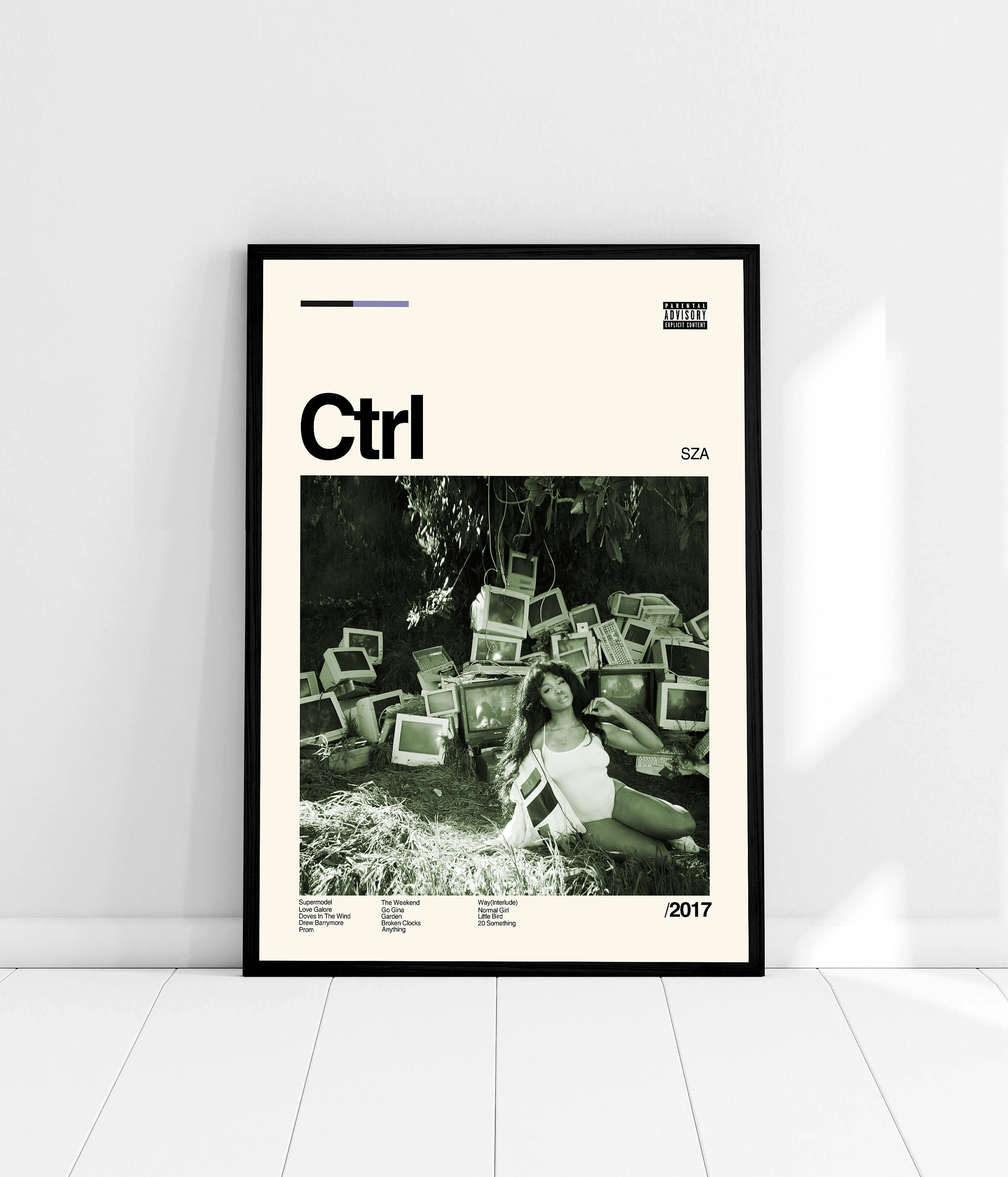 Sza Ctrl Album Cover Poster Wall Decor Tapestry Aesthetic Room Decor  American Singer Meme Banner Wallpapers Background Cloth - AliExpress