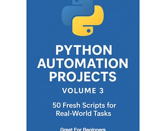Python 自動化プロジェクト: 実践的なスクリプト 50 個 (PDF ダウンロード)