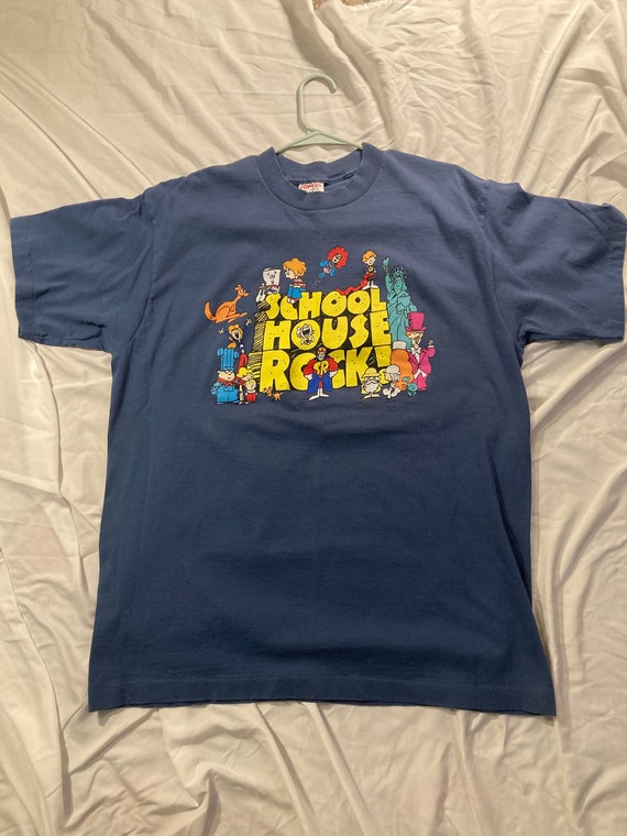 Vintage School House Rock T-shirt XL 1995 - image 1