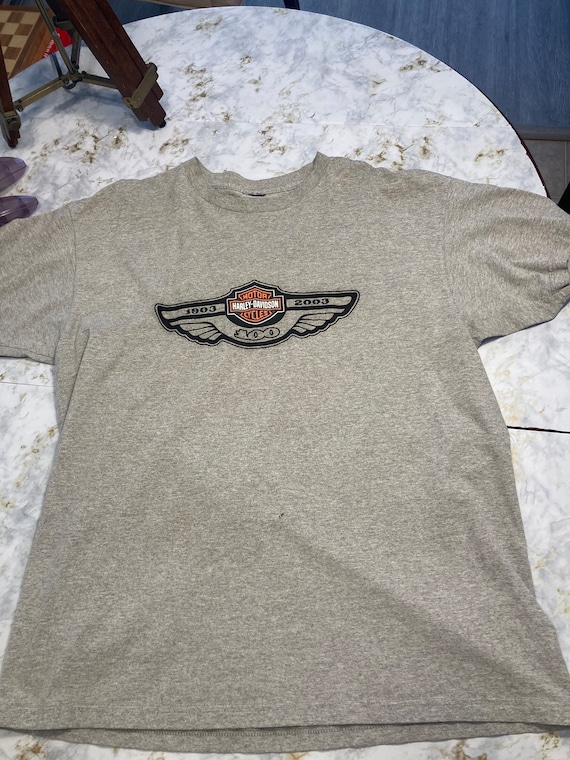 Vintage '03 Harley Davidson 100 years shirt