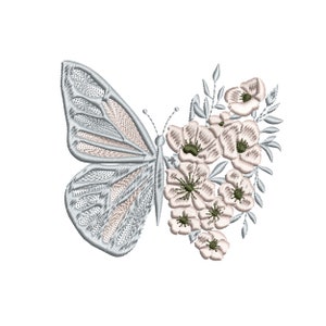 Summer Meadow Flower Herb Machine Embroidery Mask Daisy Easter ...