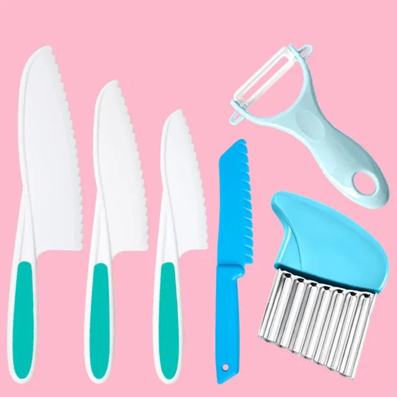 Kidfriendly Knife Set, Montessoristyle Utensil for Children, Safe