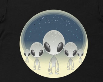 Camiseta unisex, camiseta Alien Invasion