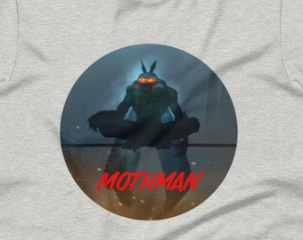 Unisex t-shirt, Mothman t-shirt