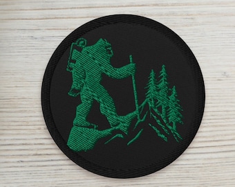Toppe ricamate, toppa ricamata Hiking Bigfoot