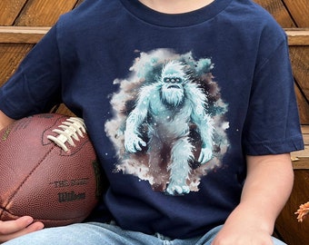 Youth Short Sleeve T-Shirt, Youth Bigfoot Shirt, Youth Yeti Shirt, Youth Sasquatch Shirt, Youth Weekend Shirt, Youth Summer Shirt,