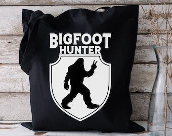 Eco Tote Bag, Bigfoot Tas, Bigfoot Gift Bag, Bigfoot Boekentas, Herbruikbare Tas, Bigfoot Boodschappentas, Bigfoot Strandtas, Bigfoot Conferentietas
