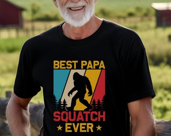 Unisex t-shirt, Best Papa Squatch Ever t-shirt
