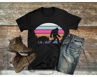 Camiseta unisex, camiseta Buffalo y Bigfoot