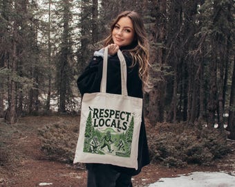 Eco-draagtas, Respect Locals Bigfoot-draagtas