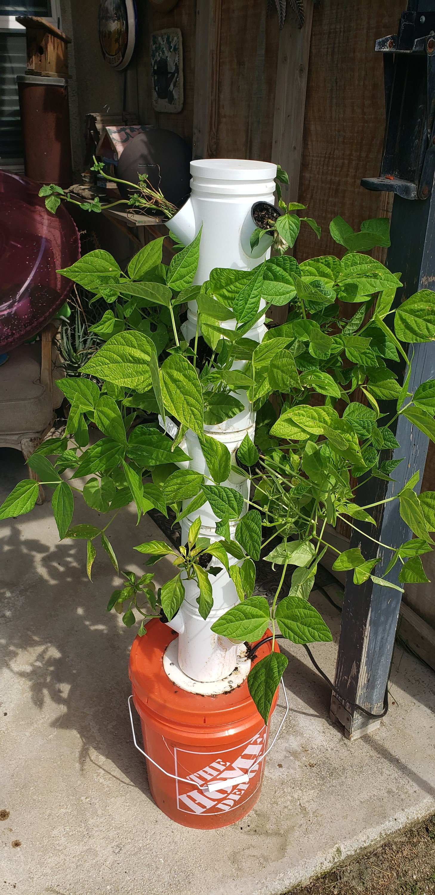 Modular Farming System - Stackable Hydroponic Growing Tower