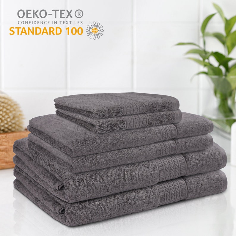 6 Piece Towel Set