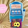 Birthday Lottery Ticket Holder Gift Slot Machine Card With Lotto ...