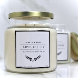 Ginger & Spice Soy Candle