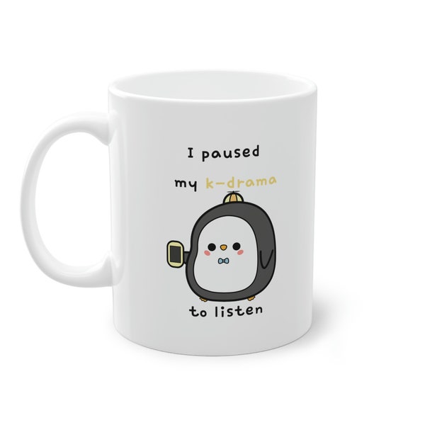 K-Drama Fans Tasse, K-drama Lustige Tasse, K-pop Fans Tasse, K-drama Liebhaber Tasse, K-drama Becher, K-drama Addicts Becher