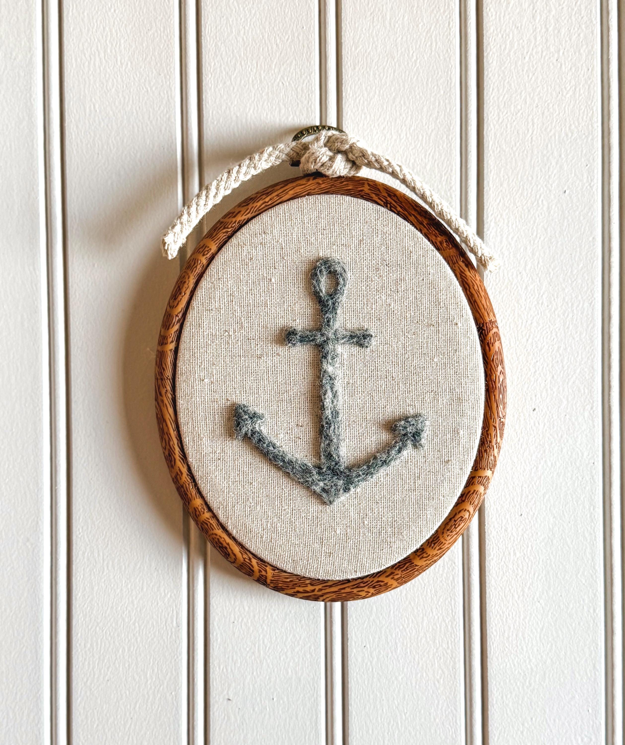 Personalized Nautical Nursery Wall Art Set, Sailboat Lighthouse Anchor ...